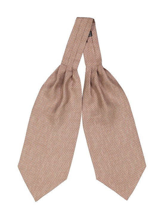 Stockholm Kravatt - Ascot Print Silk -solmiohuivi - 3 ORANGE/BROWN | Stockmann - photo 2
