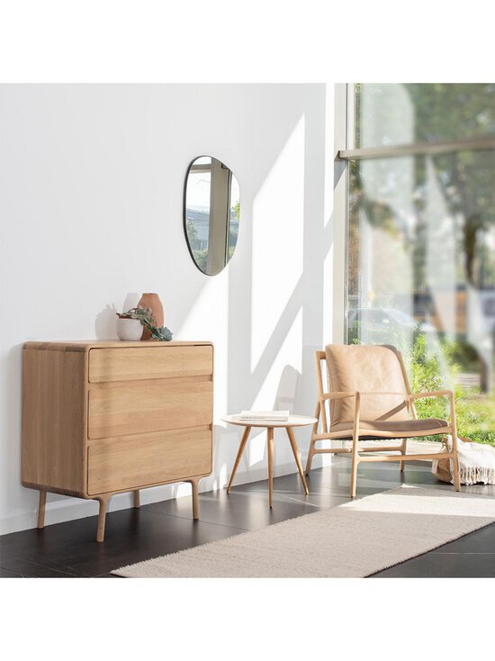 Gazzda - Fawn-lipasto valkovahattu tammi 90 x 90 cm - BROWN | Stockmann - photo 9
