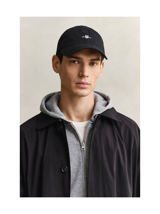 GANT - Shield kokvilnas cepure - 5 BLACK | Stockmann - photo 2
