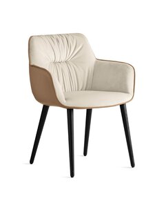 Calligaris - Cocoon-tuoli - BEIGE,MUSTA,RUSKEA | Stockmann