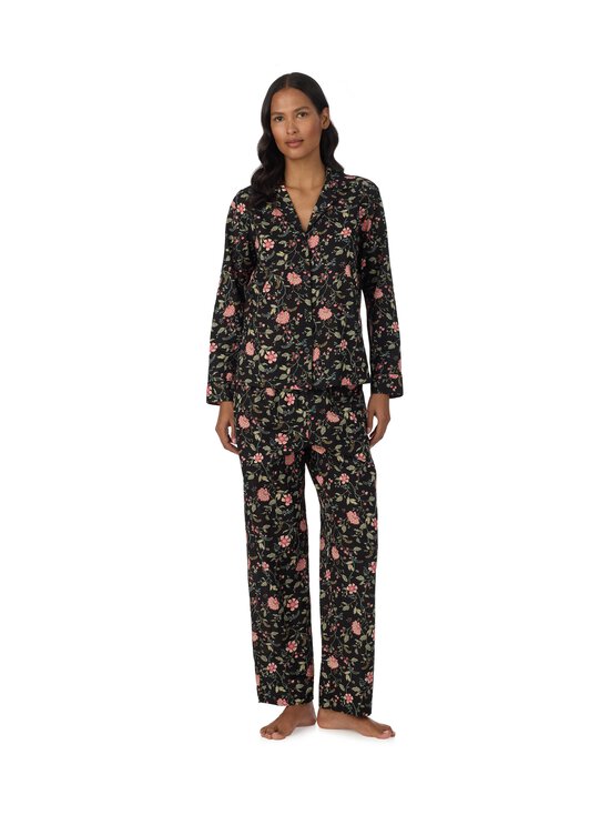 Lauren Ralph Lauren - Notch Collar Ankle -pyjama - 075 BLKGRD FLR | Stockmann - photo 1