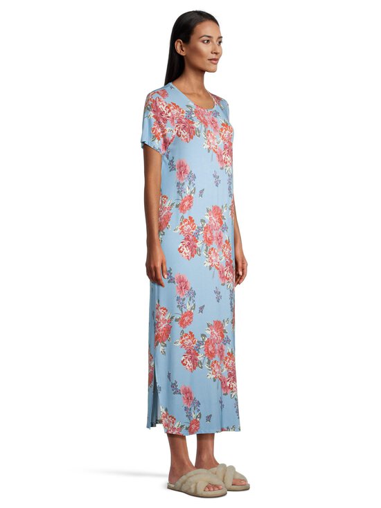 A+more - Cool-yöpaita - BLUE FLOWERPRINT | Stockmann - photo 4