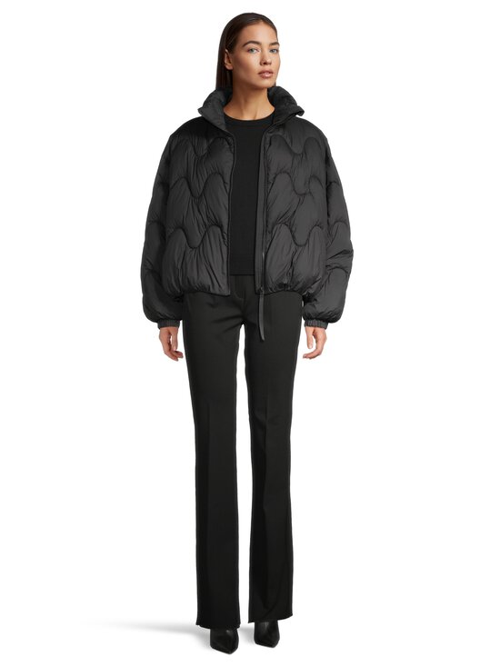 HUGO - Falbala polsterēta jaka - 001 BLACK | Stockmann - photo 3