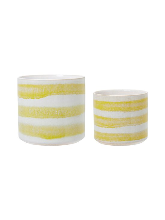 Wikholm Form - Cora-ruukku - WHITE/YELLOW | Stockmann - photo 2