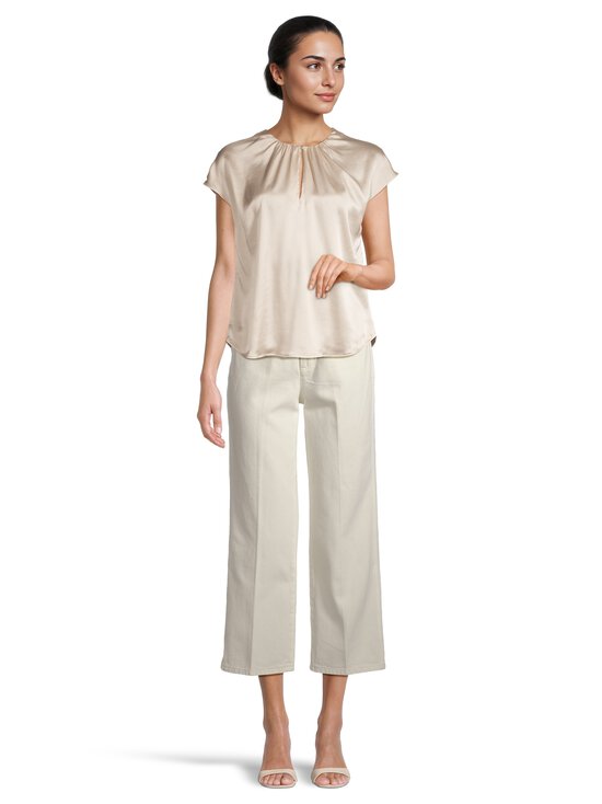 SAND Copenhagen - Leah-silkkisekoitepusero - 020 CHAMPAGNE BEIGE | Stockmann - photo 2