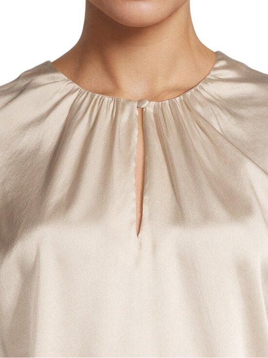 SAND Copenhagen - Leah-silkkisekoitepusero - 020 CHAMPAGNE BEIGE | Stockmann - photo 4