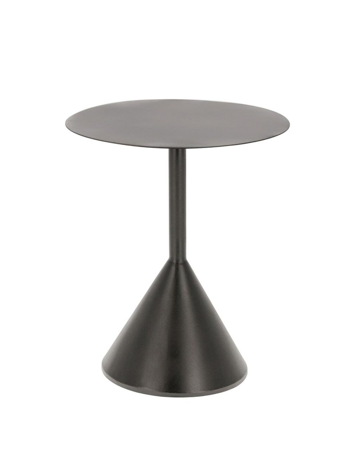 Yinan-sivupöytä musta ⌀ 48 cm