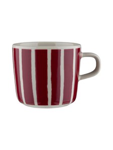 Marimekko - Oiva Piccolo kafijas krūze 2 dl - STONEWARE, BURGUNDY | Stockmann