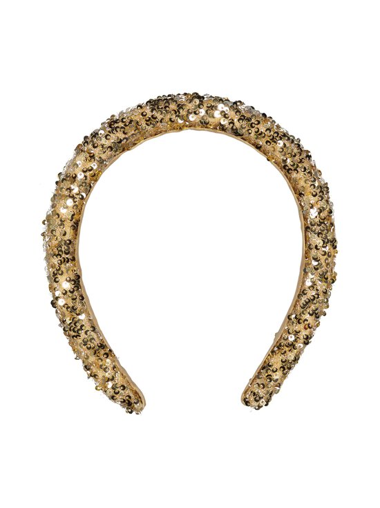 Rockahula - Gold Sequin polsterēta matu stīpa - GOLD - photo 1 Rockahula - Gold Sequin polsterēta matu stīpa - GOLD | Stockmann - photo 1