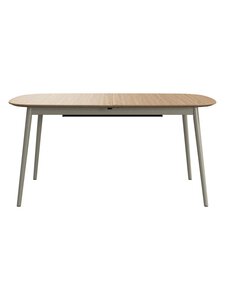 BoConcept - Kingston -jatkettava ruokapöytä tammi/tuhkanharmaa 100 x 160/230 cm - BROWN | Stockmann