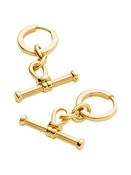 MISSOMA - Ridge T-bar Drop auskari - GOLD | Stockmann - photo 1