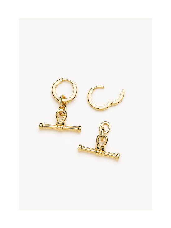 MISSOMA - Ridge T-bar Drop auskari - GOLD | Stockmann - photo 2