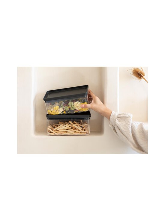 Brabantia - Tasty+Stackable uzglabāšanas trauks 1,5 l - CHARCOAL DARK GREY - photo 6 Brabantia - Tasty+Stackable uzglabāšanas trauks 1,5 l - CHARCOAL DARK GREY | Stockmann - photo 6