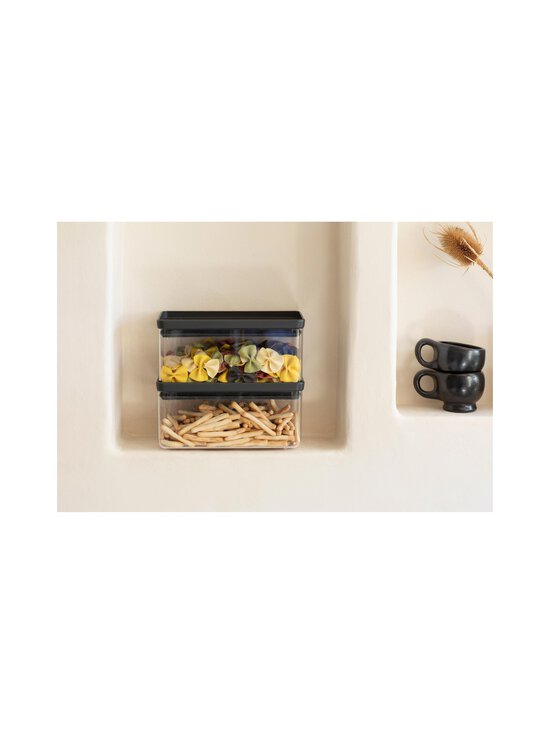 Brabantia - Tasty+Stackable uzglabāšanas trauks 1,5 l - CHARCOAL DARK GREY - photo 7 Brabantia - Tasty+Stackable uzglabāšanas trauks 1,5 l - CHARCOAL DARK GREY | Stockmann - photo 7