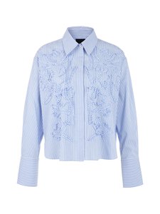 Marc Cain - Stripe-paitapusero - 319 MAGICAL BLU | Stockmann