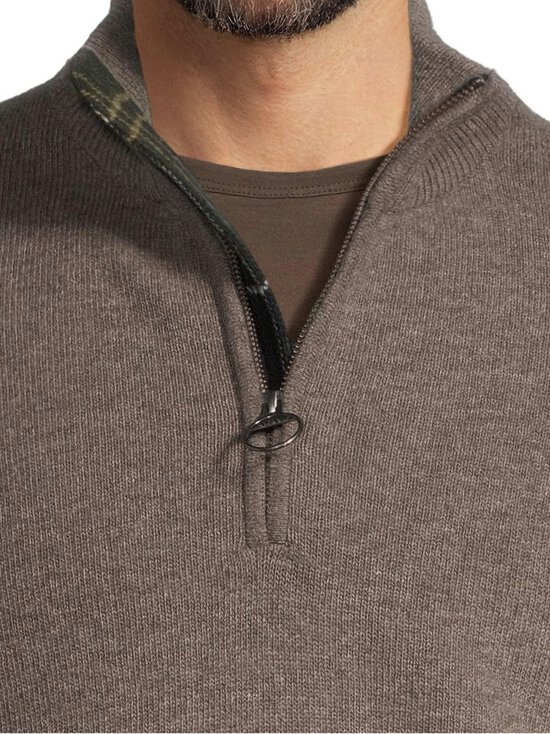 Barbour - Kampsun Holden Half Zip - OL76 MILITARY MARL | Stockmann - photo 4