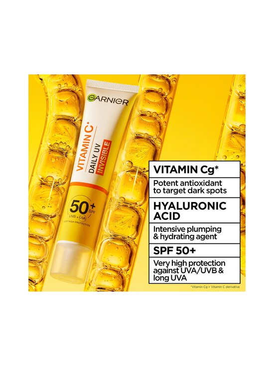Garnier - SkinActive Vitamin C Glow Boosting Invisible Daily UV Fluid SPF50+ dienas krēms - NOCOL | Stockmann - photo 5