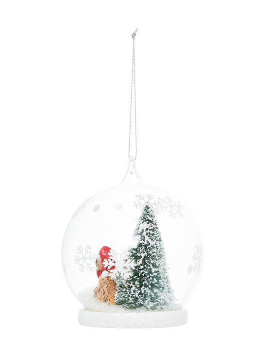Casa Stockmann - Glass Snow Globe -joulukoriste - GLASS | Stockmann - photo 3