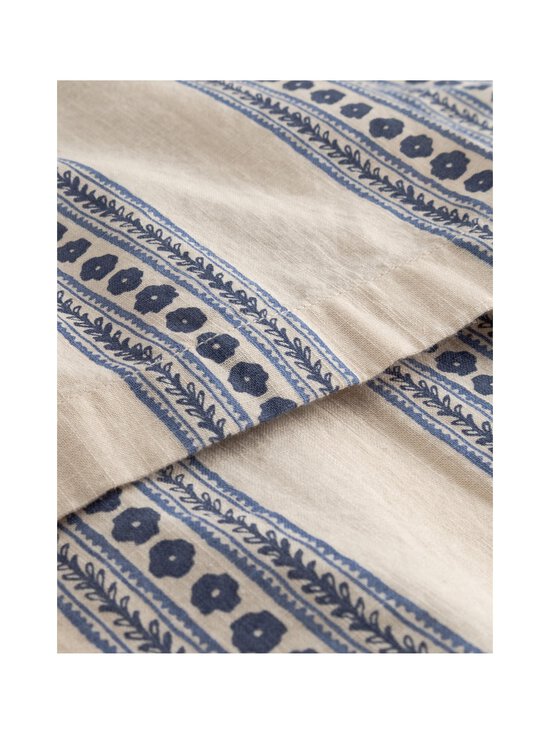 Dedicated - Brantevik Floral Stripe -kauluspaita - BLUE | Stockmann - photo 3