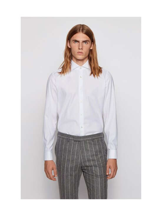 BOSS - Jaiden Slim Fit -kauluspaita - 100 WHITE - photo 3 BOSS - Jaiden Slim Fit -kauluspaita - 100 WHITE | Stockmann - photo 3