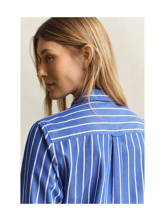 GANT - Regular Classic Stripe -popliinipaita - 417 ROYAL BLUE | Stockmann - photo 3