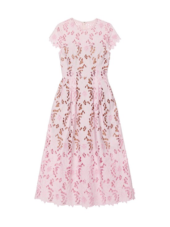 Self-Portrait - PINK COTTON GUIPURE -midimekko - LIGHT PINK | Stockmann - photo 1