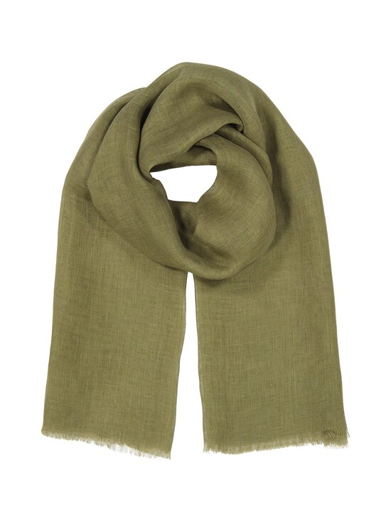 A+more - Telise-pellavahuivi 70 x 180 cm - MILITARY OLIVE | Stockmann - photo 1
