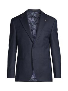 Ted Baker London - Dayton Grid Texture -bleiseri - 170 NAVY | Stockmann