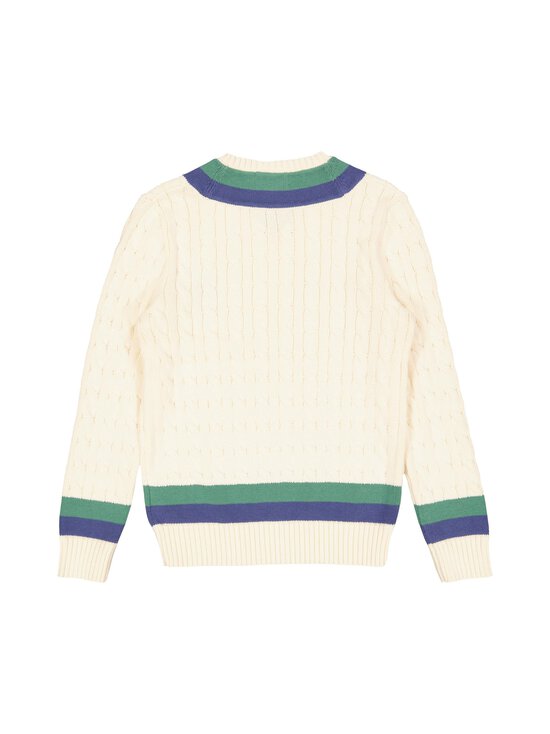Polo Ralph Lauren - Crickt V-Neck -neulepaita - CRKT CRM/CLAS BLUE/FRWAY GREEN - photo 2 Polo Ralph Lauren - Crickt V-Neck -neulepaita - CRKT CRM/CLAS BLUE/FRWAY GREEN | Stockmann - photo 2