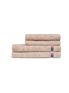 Lexington - Velour Jacquard Leaves -pyyhe - 2020 LT BEIGE Lexington - Velour Jacquard Leaves -pyyhe - 2020 LT BEIGE | Stockmann