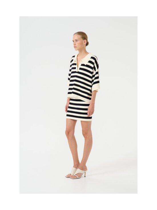 Gestuz - GZalli-neulepusero - 107569 BLACK/IVORY STRIPED - photo 3 Gestuz - GZalli-neulepusero - 107569 BLACK/IVORY STRIPED | Stockmann - photo 3