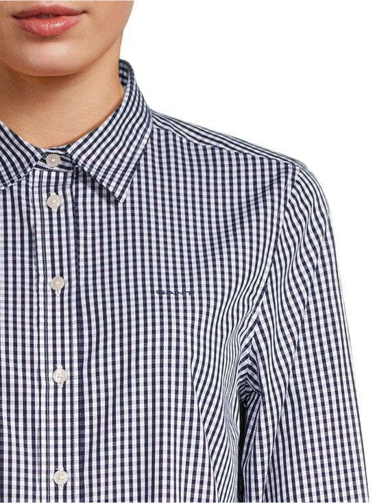 GANT - Regular Fit Gingham Poplin -kauluspaita - 409 CLASSIC BLUE - photo 4 GANT - Regular Fit Gingham Poplin -kauluspaita - 409 CLASSIC BLUE | Stockmann - photo 4