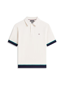 Tommy Hilfiger - Linked-pikeepaita - Z00 IVORY PETAL | Stockmann