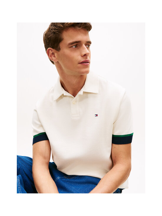 Tommy Hilfiger - Linked-pikeepaita - Z00 IVORY PETAL | Stockmann - photo 4