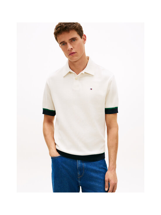 Tommy Hilfiger - Linked-pikeepaita - Z00 IVORY PETAL | Stockmann - photo 5