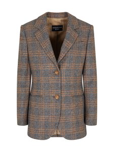 Emporio Armani - Ruudullinen flanellibleiseri - F8078 MULTICOLOR | Stockmann