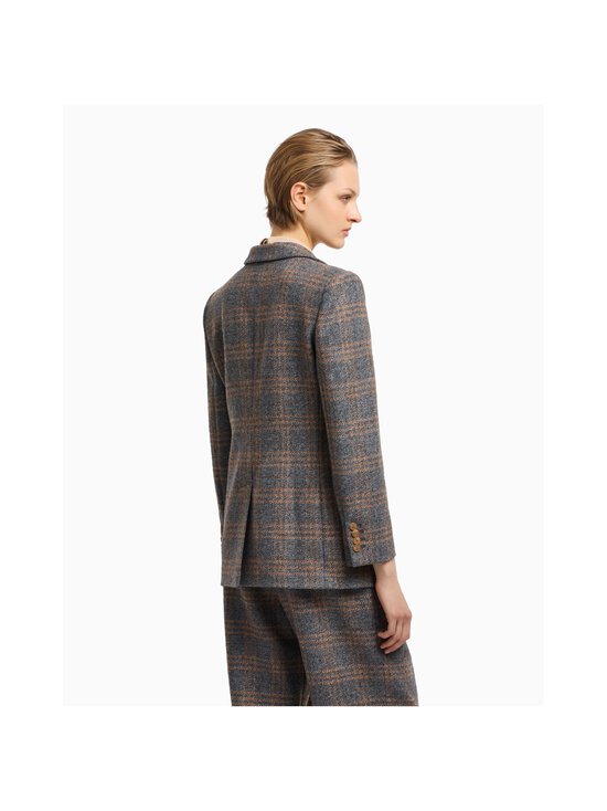 Emporio Armani - Ruudullinen flanellibleiseri - F8078 MULTICOLOR - photo 4 Emporio Armani - Ruudullinen flanellibleiseri - F8078 MULTICOLOR | Stockmann - photo 4