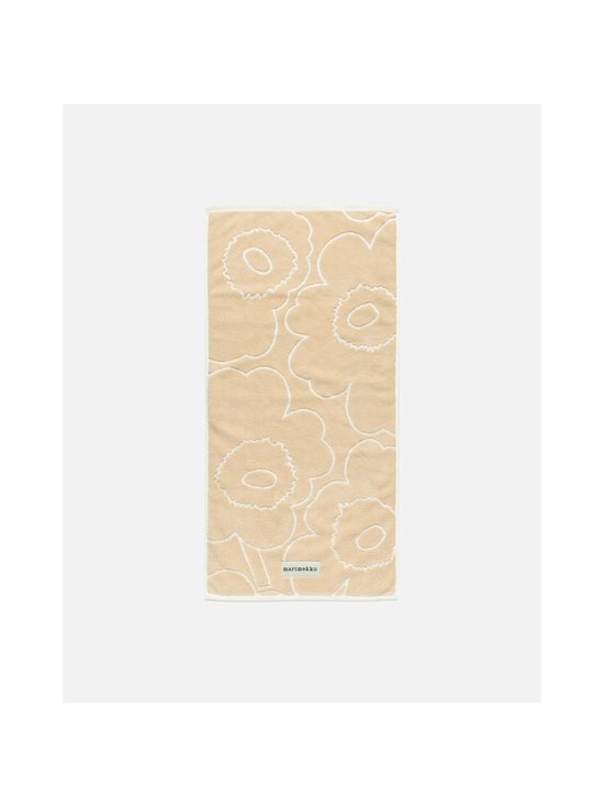 Marimekko - Piirto Unikko dvielis - 210 STRAW, OFF WHITE | Stockmann - photo 2