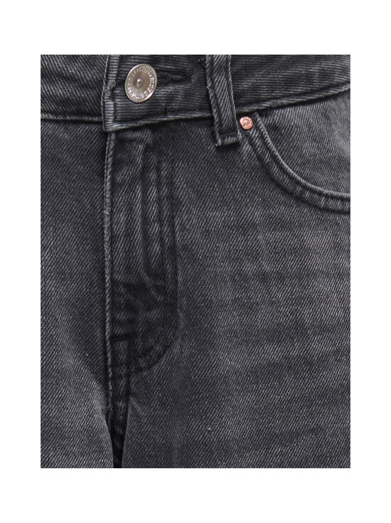 KIDS ONLY - KogGianna Ella Mid Waist Baggy Straight džinsi - WASHED BLACK | Stockmann - photo 3