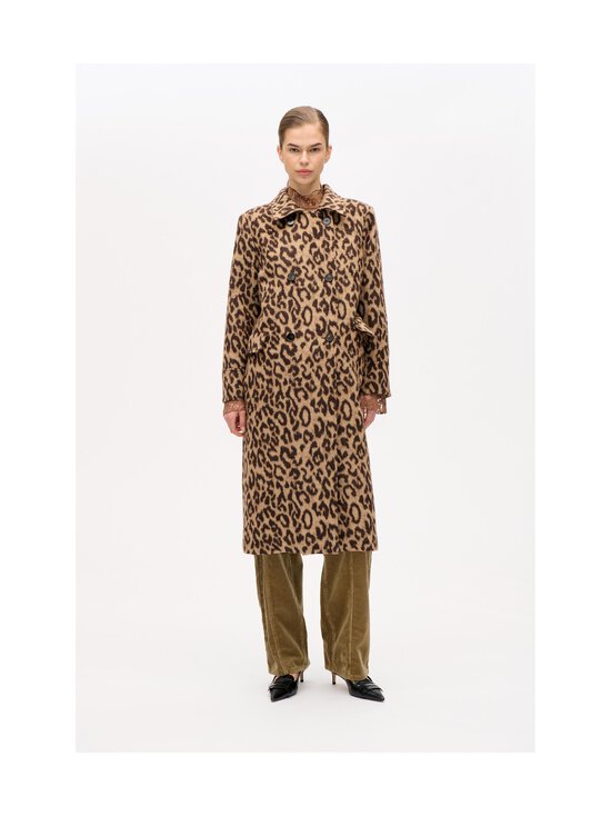 Baum und Pferdgarten - Villane mantel Dixie - C8210 WOOL CAMEL LEOPARD | Stockmann - photo 3