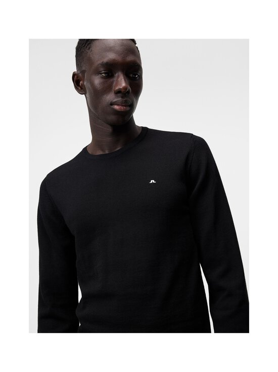 J.Lindeberg - C-neck -neule merinovillasekoitteesta - 9999 BLACK | Stockmann - photo 5