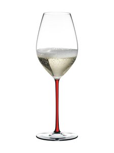 Riedel - Fatto A Mano Champagne Wine -samppanjalasi - CLEAR/RED | Stockmann