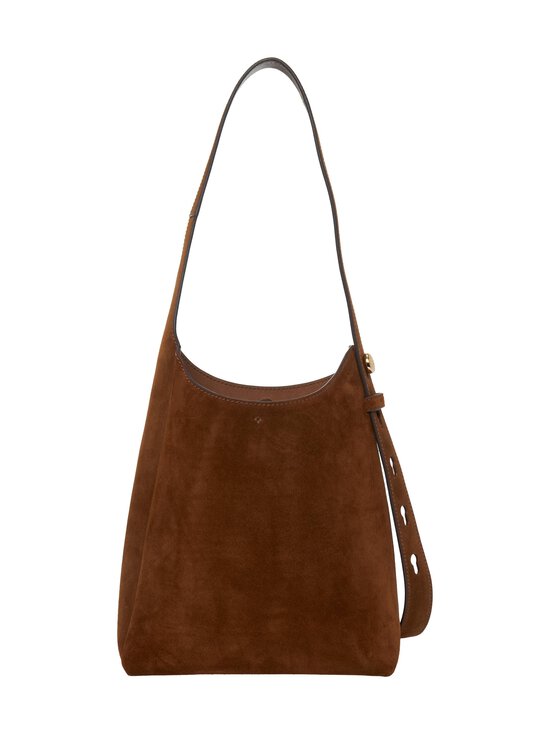 Tory Burch - Romy Small Hobo zamšādas soma - CARAMEL | Stockmann - photo 1