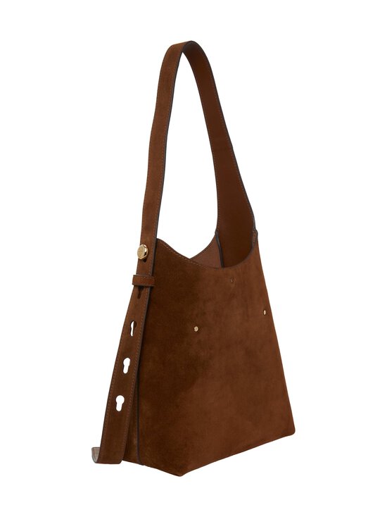 Tory Burch - Romy Small Hobo zamšādas soma - CARAMEL | Stockmann - photo 2