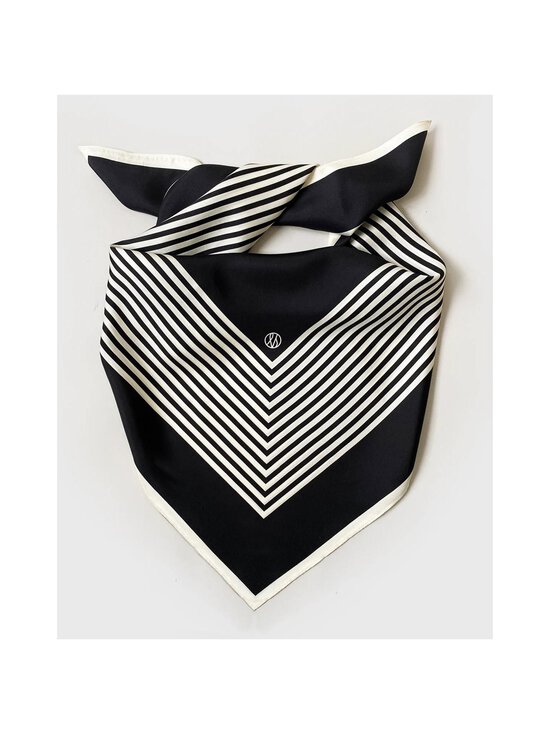 lescarf - No. 2 Silk Scarf - BLACK & CREAM - photo 2 lescarf - No. 2 Silk Scarf - BLACK & CREAM | Stockmann - photo 2