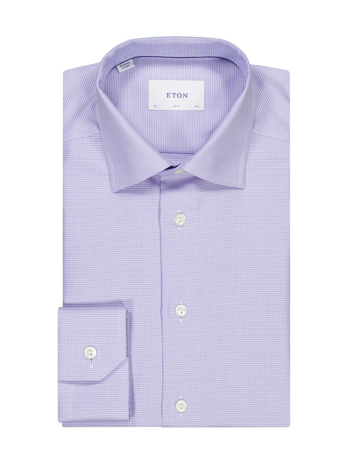Slim fit dobby -kauluspaita