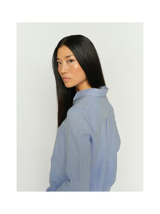 MOS MOSH - MMMartina-pellavapaitapusero - 835 BRUNNERA BLUE | Stockmann - photo 3