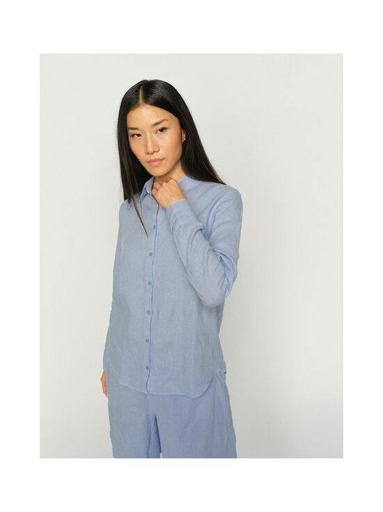 MOS MOSH - MMMartina-pellavapaitapusero - 835 BRUNNERA BLUE | Stockmann - photo 4