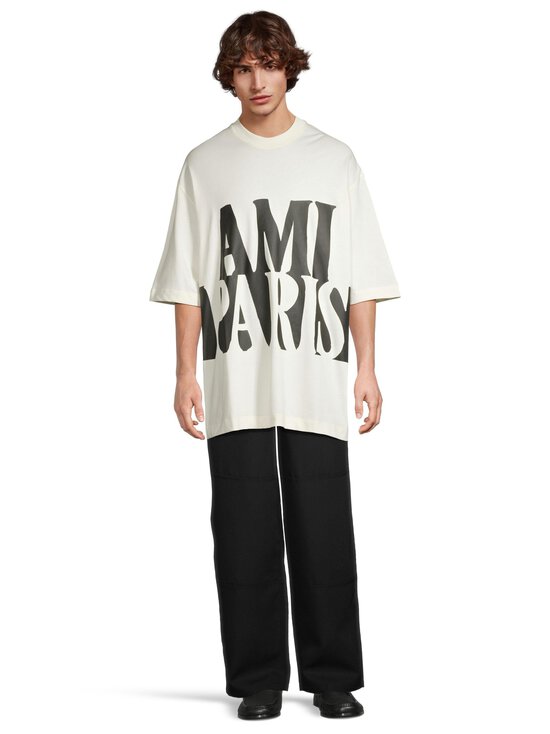 Ami - Oversize Fit t-paita - BLANC CREME | Stockmann - photo 2