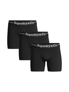 Superdry - Sdry & Co Triple Pack -bokserit - DNX BLACK/BLACK/BLACK | Stockmann